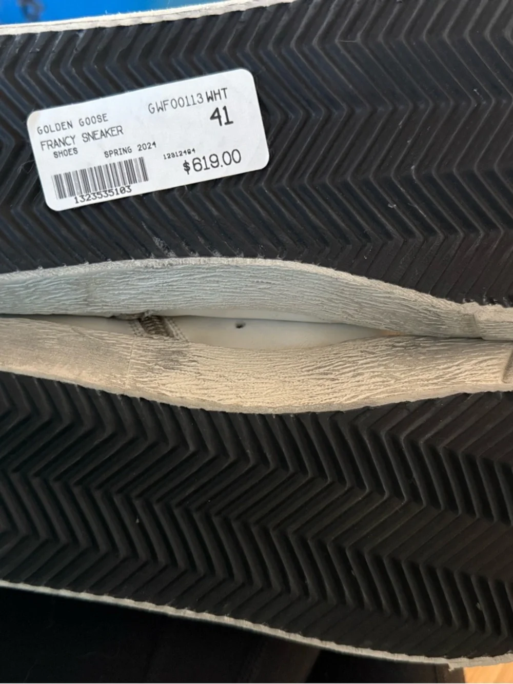 Golden Goose Francy all white size 41 - Picture 8 of 9